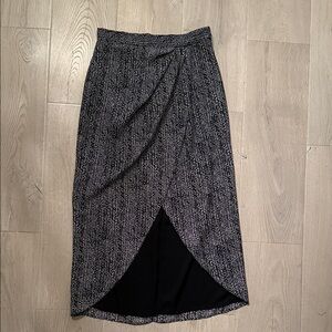 Valette Asymmetrical Wrap Skirt